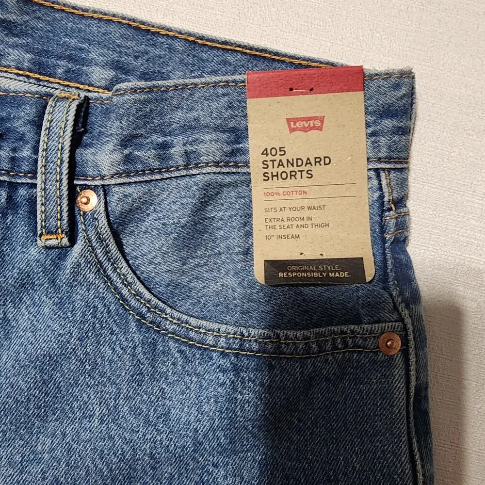 Levi's 401 standard shorts size 31 W31xL19 men's